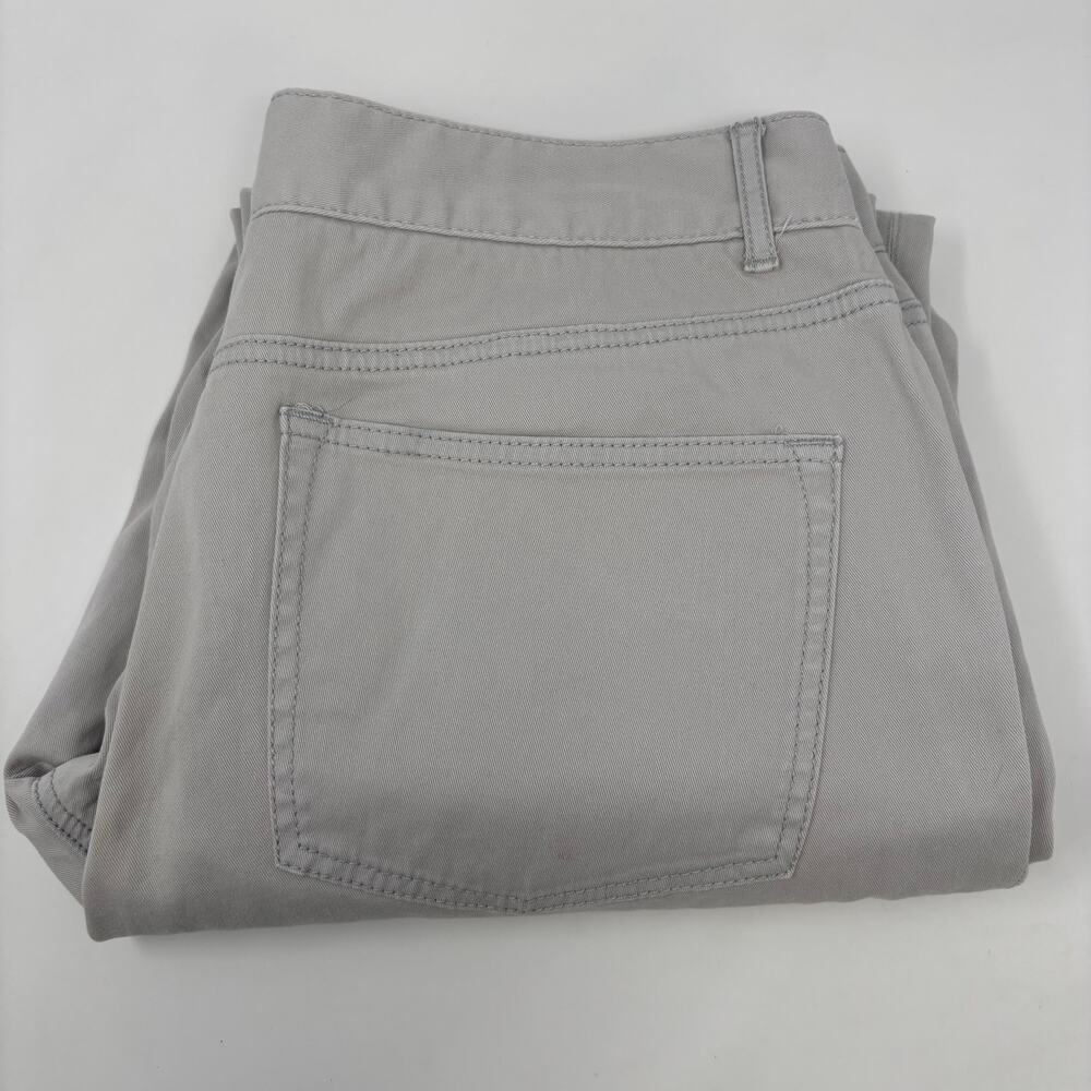 Johnnie O Mens 33x29 Gray 5 Pocket Design‎ Cotton Blend Jeans